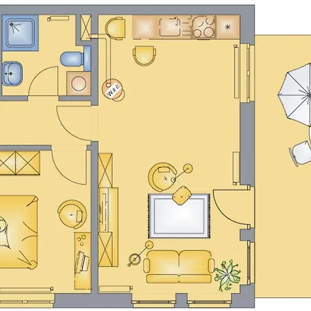 Brise Seeresidenz Haus Nordic App 01 Apartment